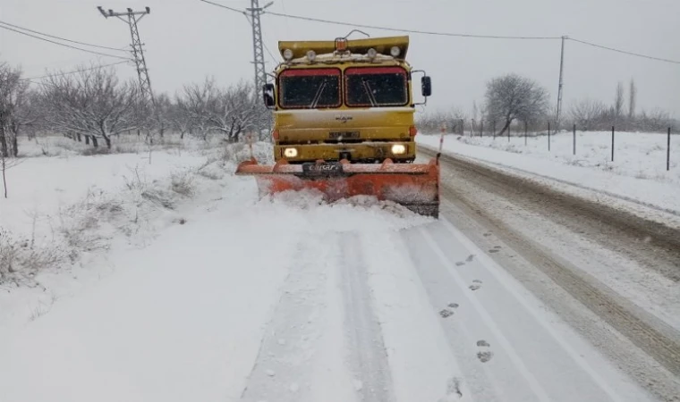 Malatya’da kar yağışı etkili oldu